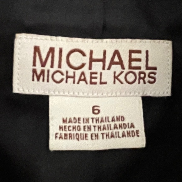 MICHAEL MICHAEL KORS SNAKESKIN ONE BUTTON BLAZER SZ6 - Picture 8 of 8